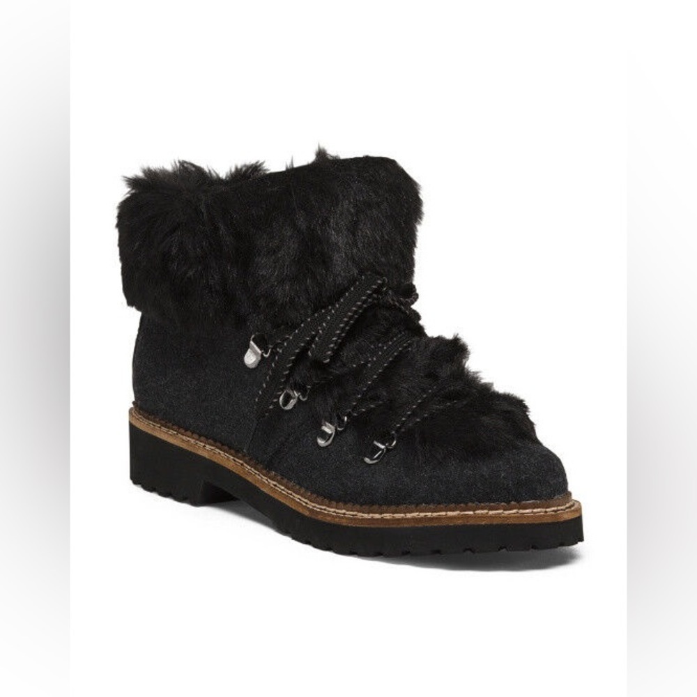 Franco Sarto Women’s Harlin Leather Bootie | Size 7